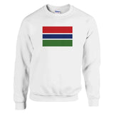 Sweat-shirt Drapeau de la Gambie - Pixelforma 