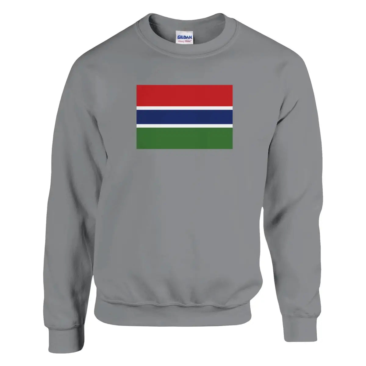 Sweat-shirt Drapeau de la Gambie - Pixelforma 