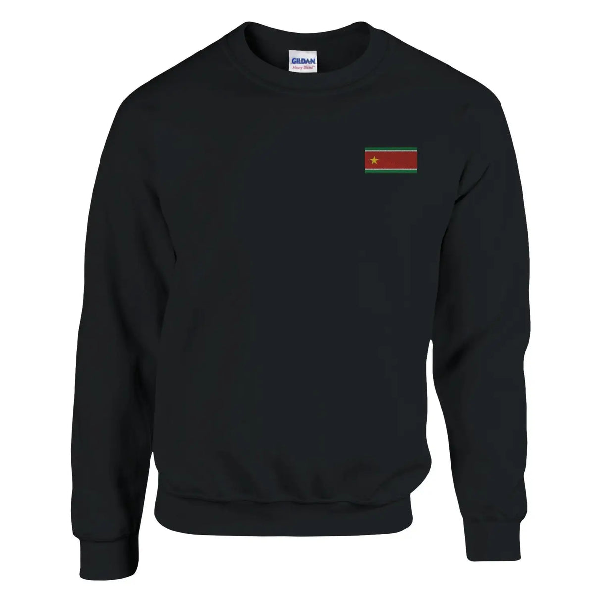 Sweat-shirt drapeau de la guadeloupe en broderie - pixelformaflag