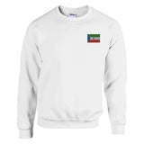 Sweat-shirt Drapeau de la Guinée équatoriale en broderie - Pixelforma 