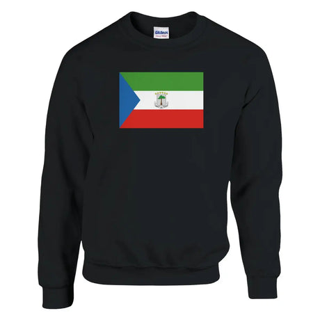 Sweat-shirt Drapeau de la Guinée équatoriale - Pixelforma 