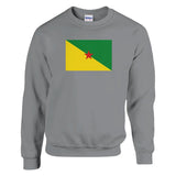 Sweat-shirt Drapeau de la Guyane - Pixelforma 