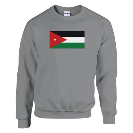 Sweat-shirt Drapeau de la Jordanie - Pixelforma 