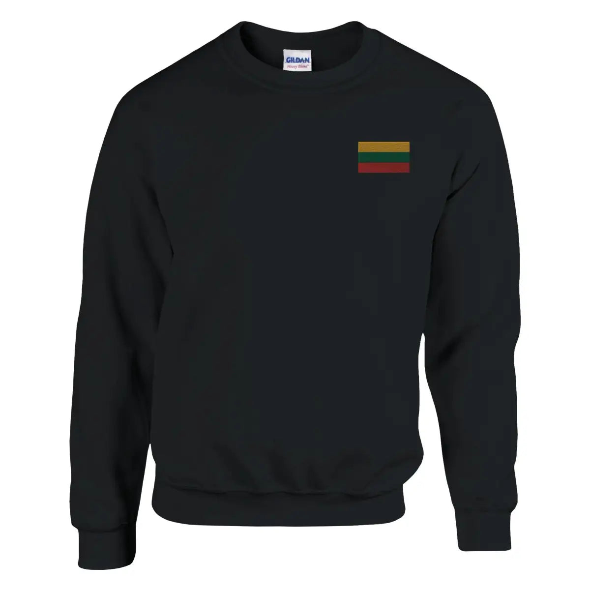 Sweat-shirt drapeau de la lituanie en broderie - pixelformaflag