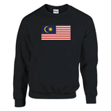 Sweat-shirt Drapeau de la Malaisie - Pixelforma 