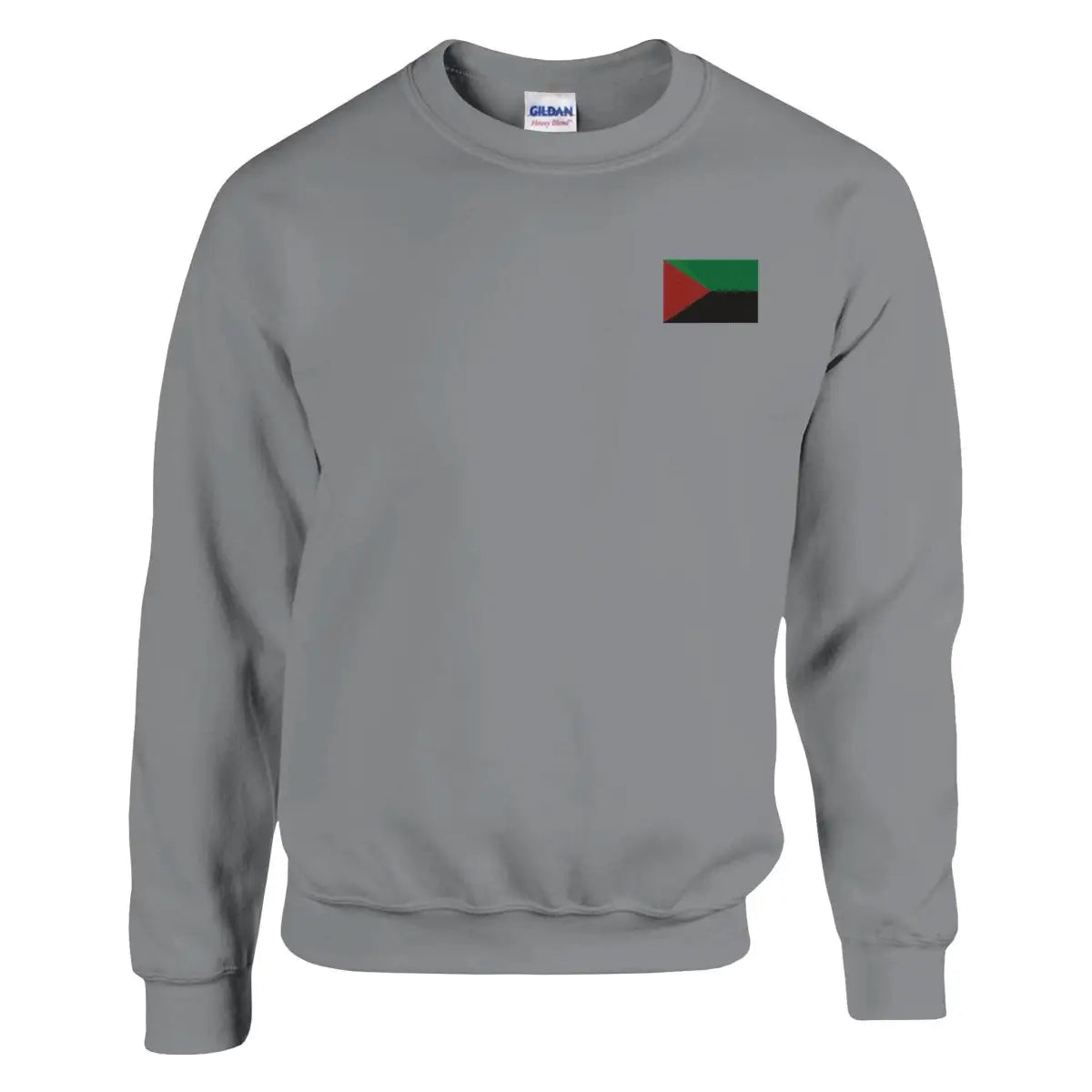 Sweat-shirt Drapeau de la Martinique en broderie - Pixelforma 