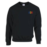 Sweat-shirt drapeau de la moldavie en broderie - pixelformaflag