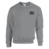 Sweat-shirt Drapeau de la Namibie en broderie - Pixelforma 