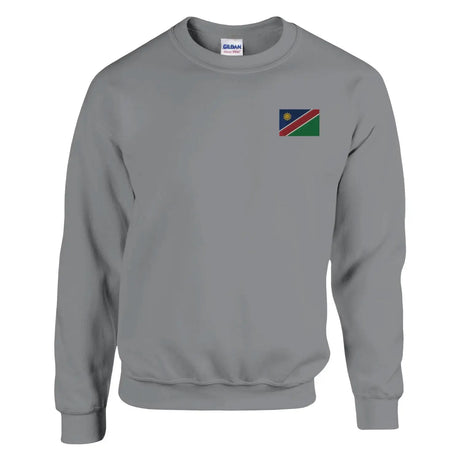 Sweat-shirt drapeau de la namibie en broderie - pixelformaflag