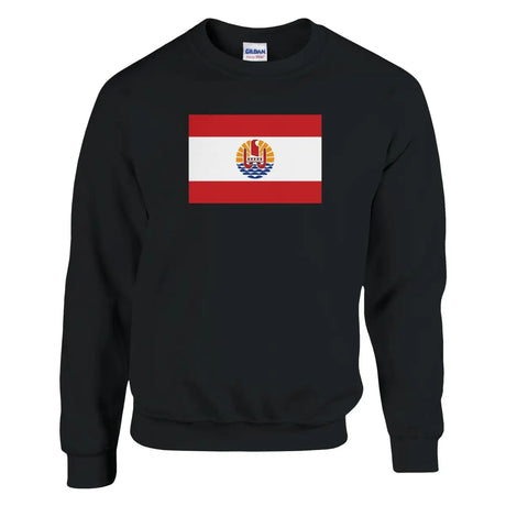 Sweat-shirt Drapeau de la Polynésie française - Pixelforma 