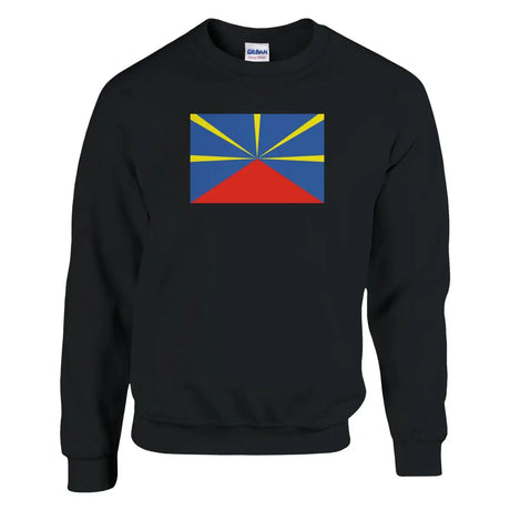 Sweat-shirt Drapeau de La Réunion - Pixelforma 