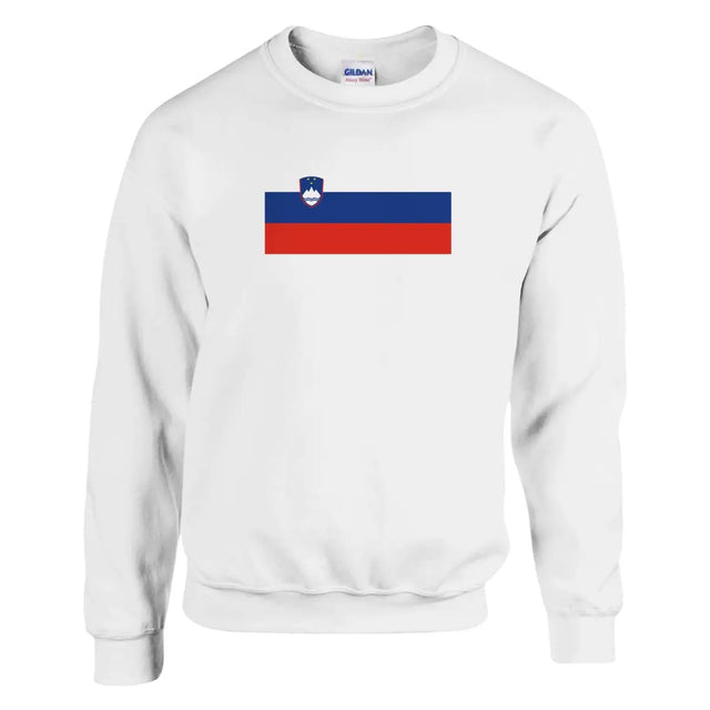 Sweat-shirt Drapeau de la Slovénie - Pixelforma 