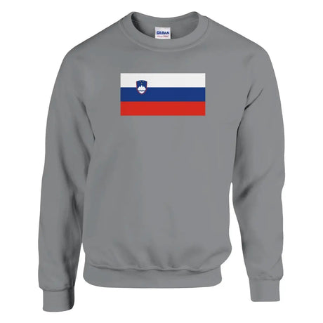 Sweat-shirt Drapeau de la Slovénie - Pixelforma 