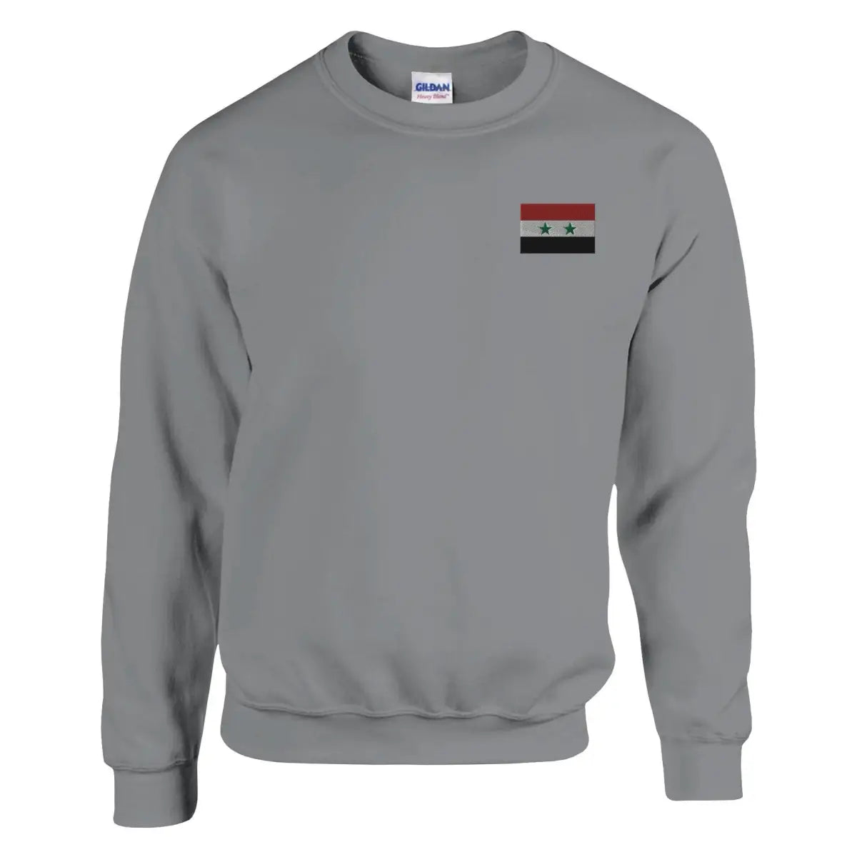 Sweat-shirt drapeau de la syrie en broderie - pixelforma