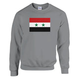 Sweat-shirt drapeau de la syrie - pixelforma