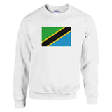 Sweat-shirt Drapeau de la Tanzanie - Pixelforma 