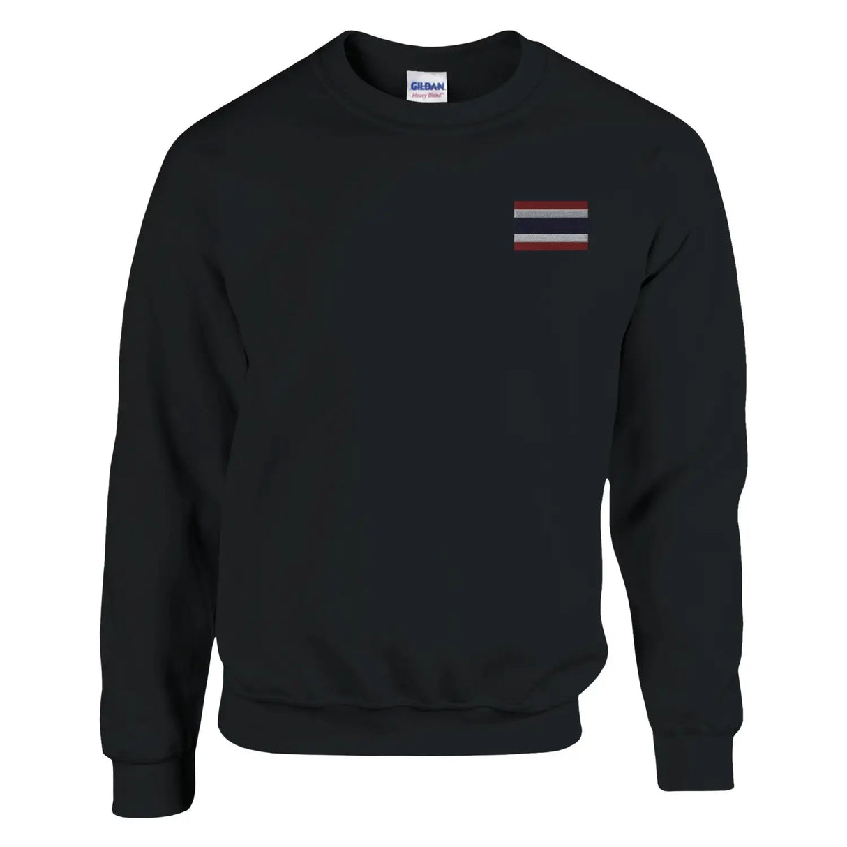Sweat-shirt drapeau de la thaïlande en broderie - pixelformaflag