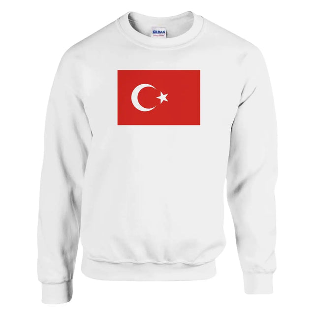 Sweat-shirt Drapeau de la Turquie - Pixelforma 