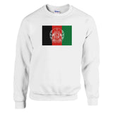 Sweat-shirt drapeau afghanistan coton mélangé doux imprimé