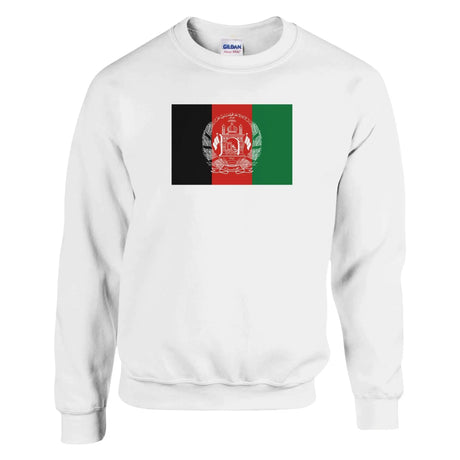 Sweat-shirt drapeau afghanistan coton mélangé doux imprimé