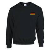 Sweat-shirt drapeau de l’allemagne en broderie - pixelforma