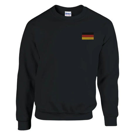 Sweat-shirt drapeau de l’allemagne en broderie - pixelforma