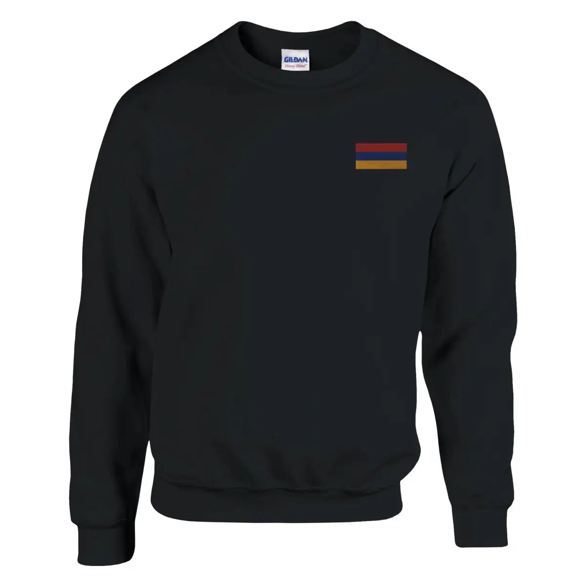 Sweat-shirt drapeau de l’arménie en broderie - pixelformaflag