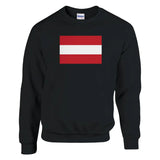 Sweat-shirt Drapeau de l'Autriche - Pixelforma 