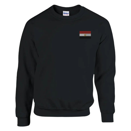 Sweat-shirt drapeau de l’égypte en broderie - pixelformaflag