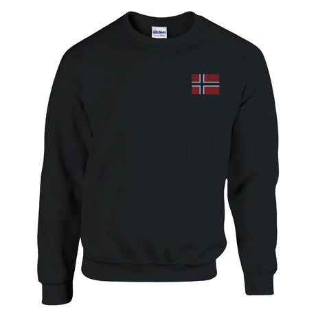 Sweat-shirt drapeau de l’île bouvet en broderie - pixelformaflag