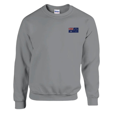 Sweat-shirt drapeau de l’île heard-et-macdonald en broderie - pixelformaflag