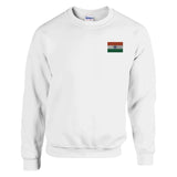 Sweat-shirt Drapeau de l'Inde en broderie - Pixelforma 