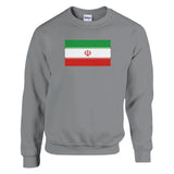 Sweat-shirt drapeau de l’iran - pixelformaflag