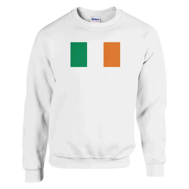 Sweat-shirt Drapeau de l'Irlande - Pixelforma 