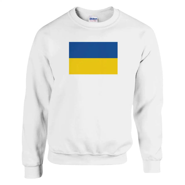 Sweat-shirt Drapeau de l'Ukraine - Pixelforma 