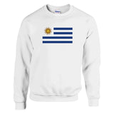 Sweat-shirt Drapeau de l'Uruguay - Pixelforma 