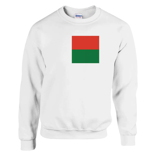 Sweat-shirt Drapeau de Madagascar - Pixelforma 