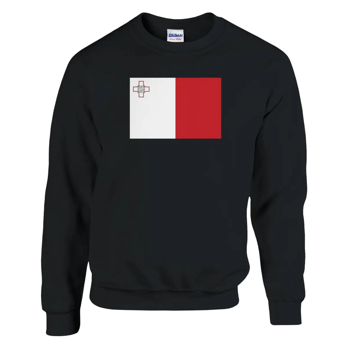 Sweat-shirt Drapeau de Malte - Pixelforma 