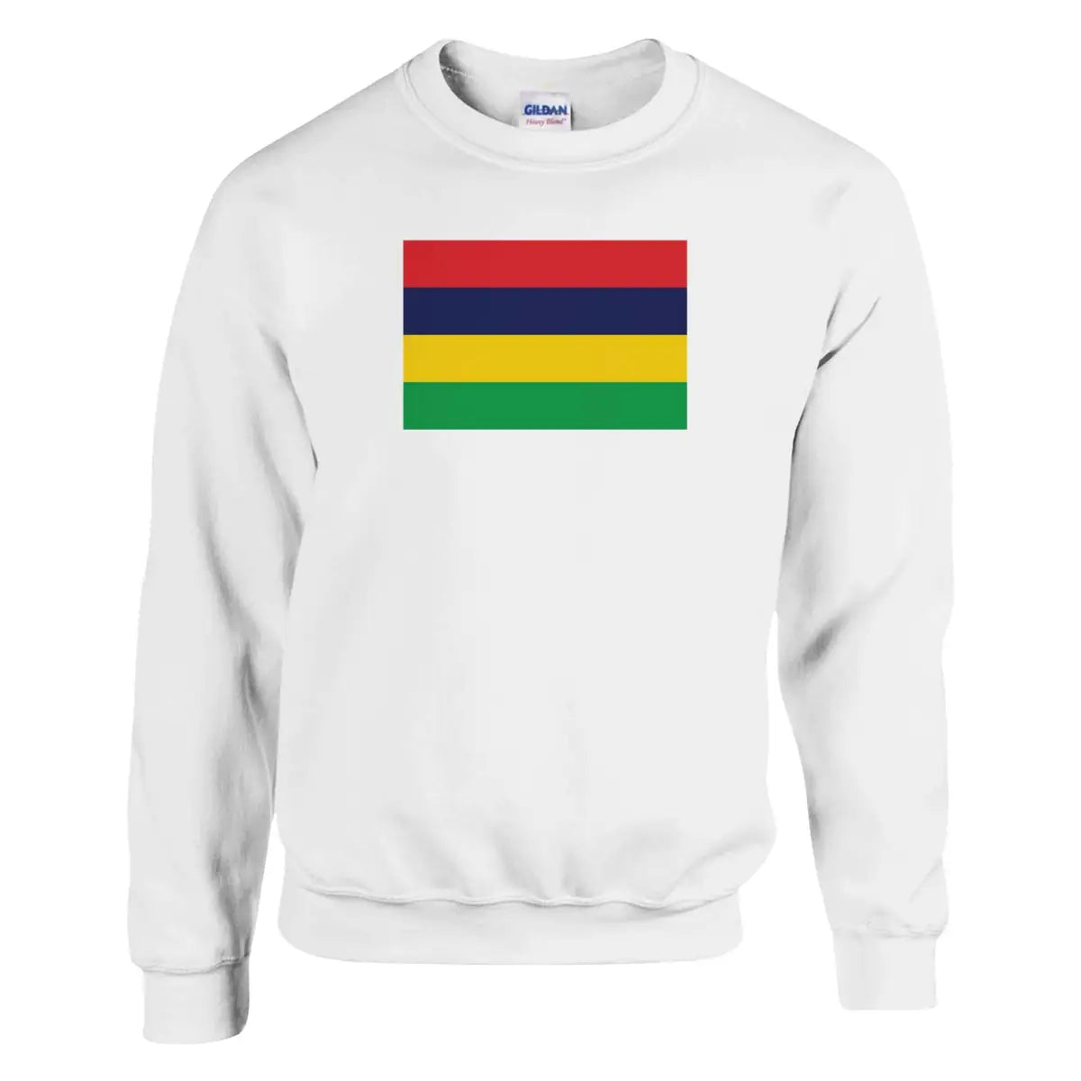 Sweat-shirt Drapeau de Maurice - Pixelforma 