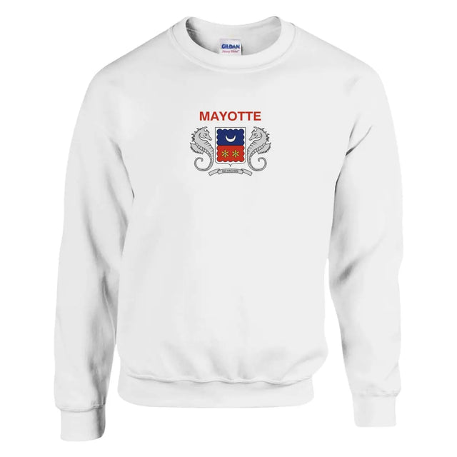 Sweat-shirt Drapeau de Mayotte - Pixelforma 