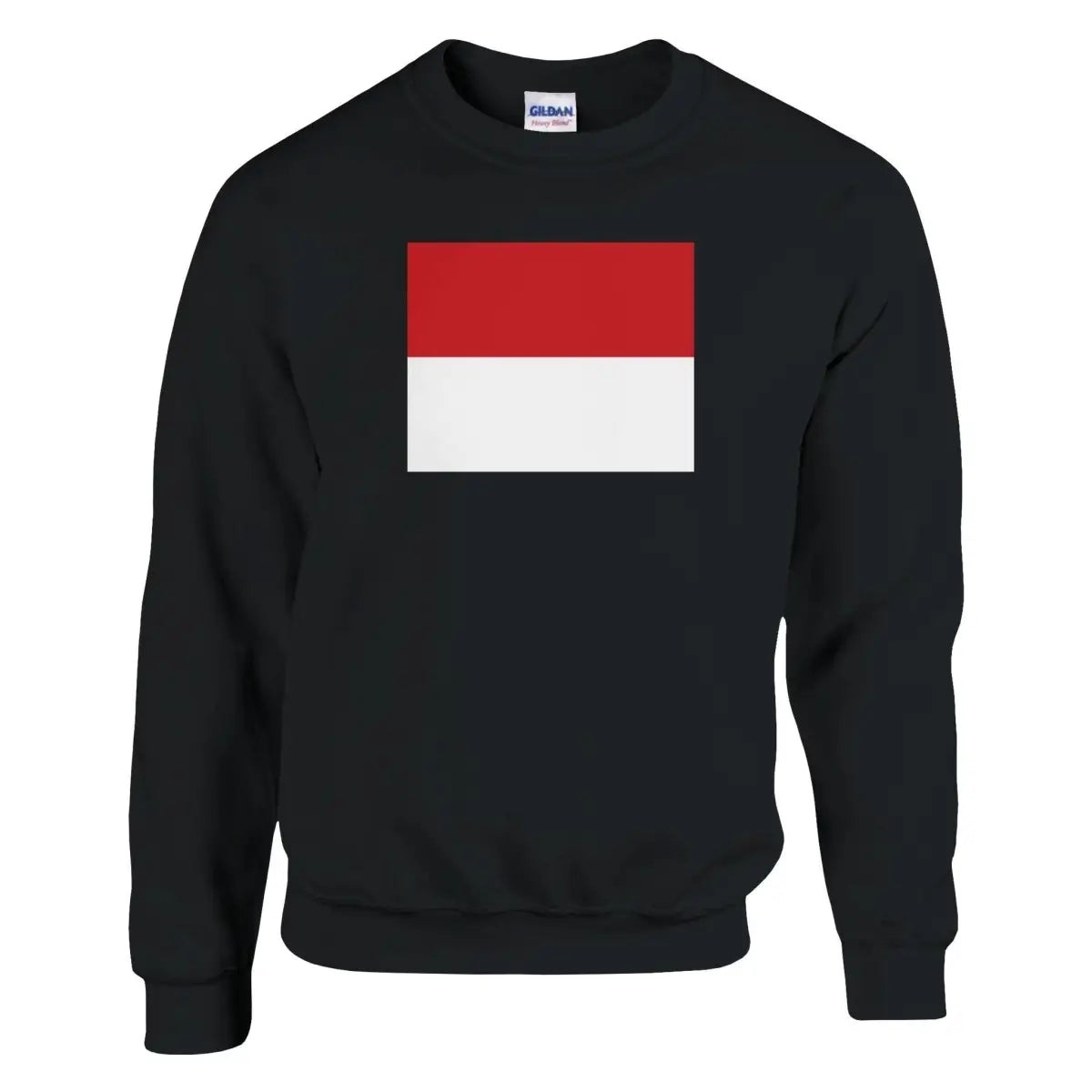 Sweat-shirt Drapeau de Monaco - Pixelforma 