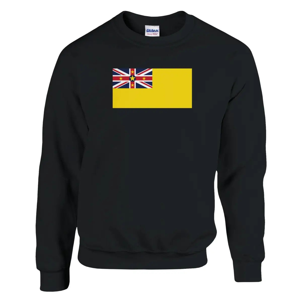 Sweat-shirt Drapeau de Niue - Pixelforma 