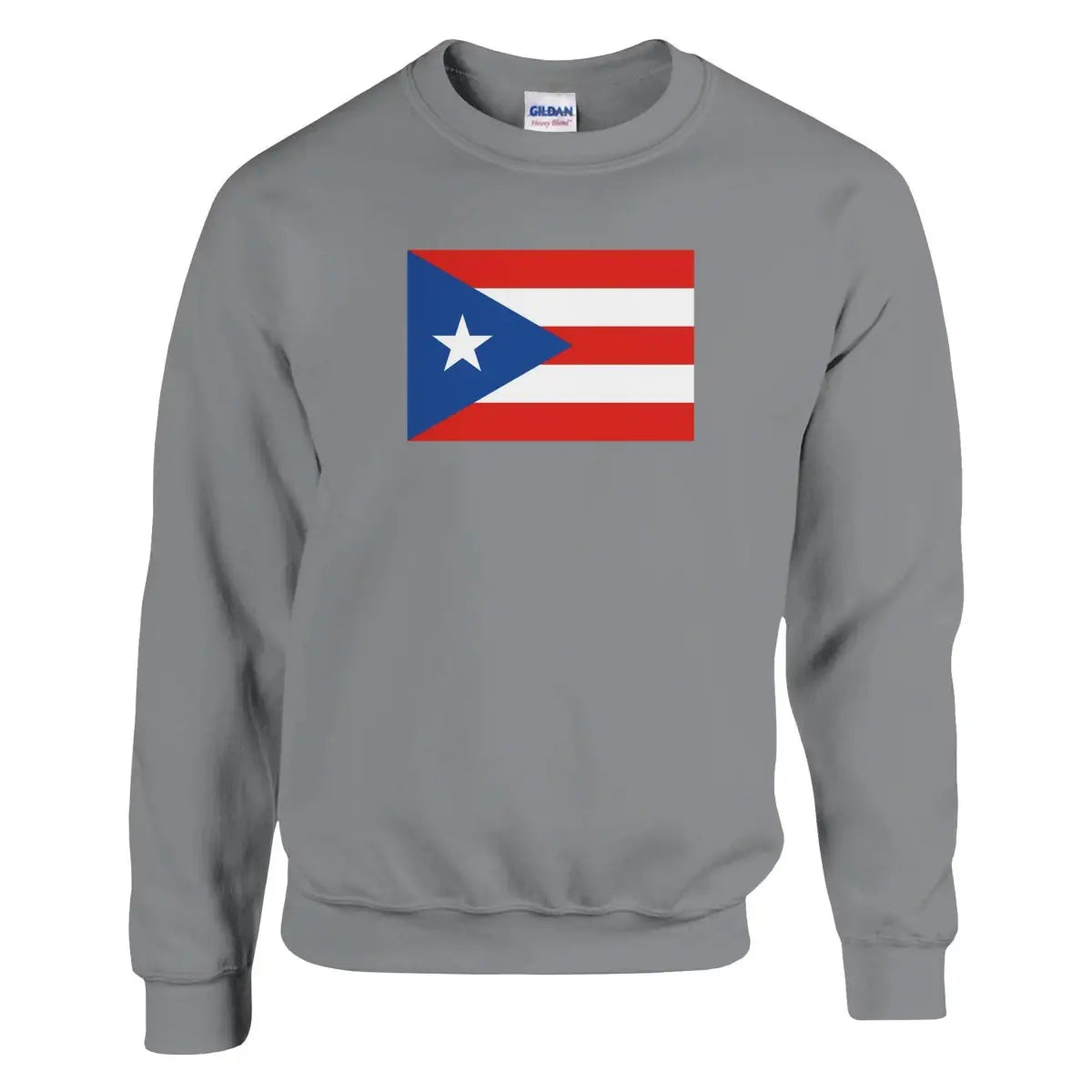 Sweat-shirt Drapeau de Porto Rico - Pixelforma 