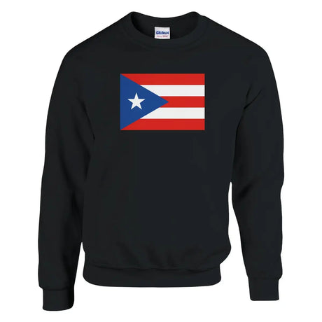 Sweat-shirt Drapeau de Porto Rico - Pixelforma 