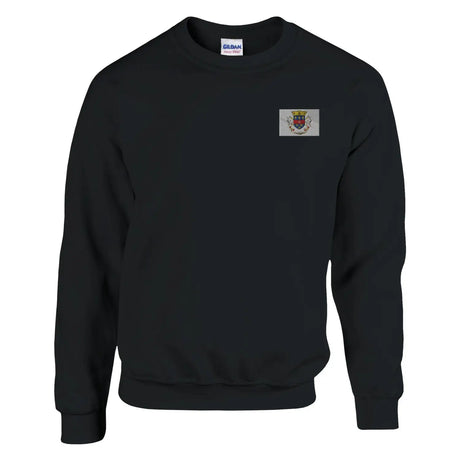 Sweat-shirt drapeau de saint-barthélemy en broderie - pixelformaflag