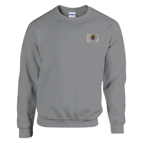 Sweat-shirt drapeau de saint-barthélemy en broderie - pixelformaflag