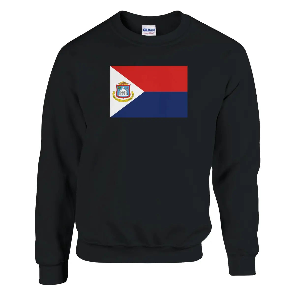 Sweat-shirt Drapeau de Saint-Martin - Pixelforma 