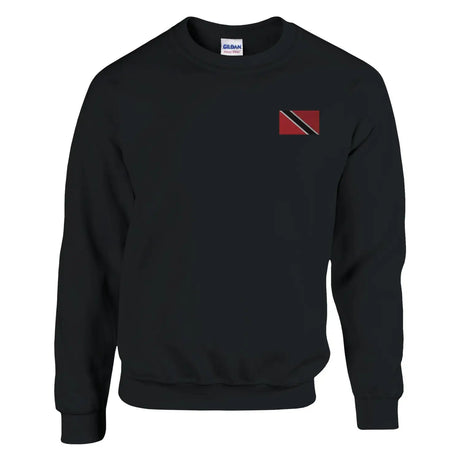 Sweat-shirt drapeau de trinité-et-tobago en broderie - pixelformaflag