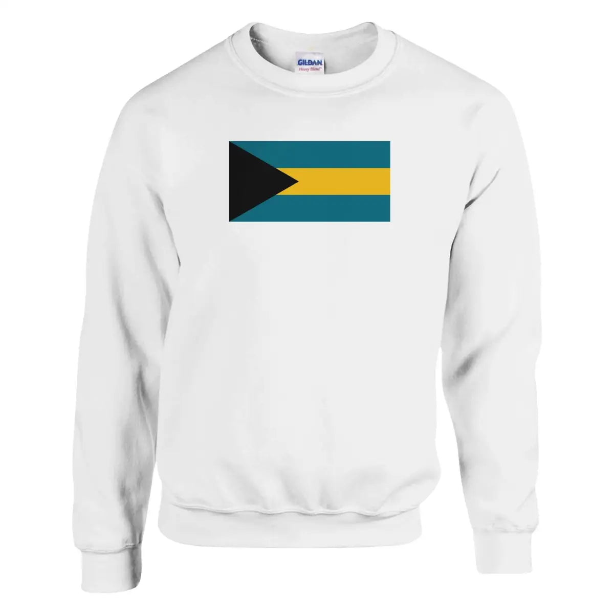 Sweat-shirt Drapeau des Bahamas - Pixelforma 