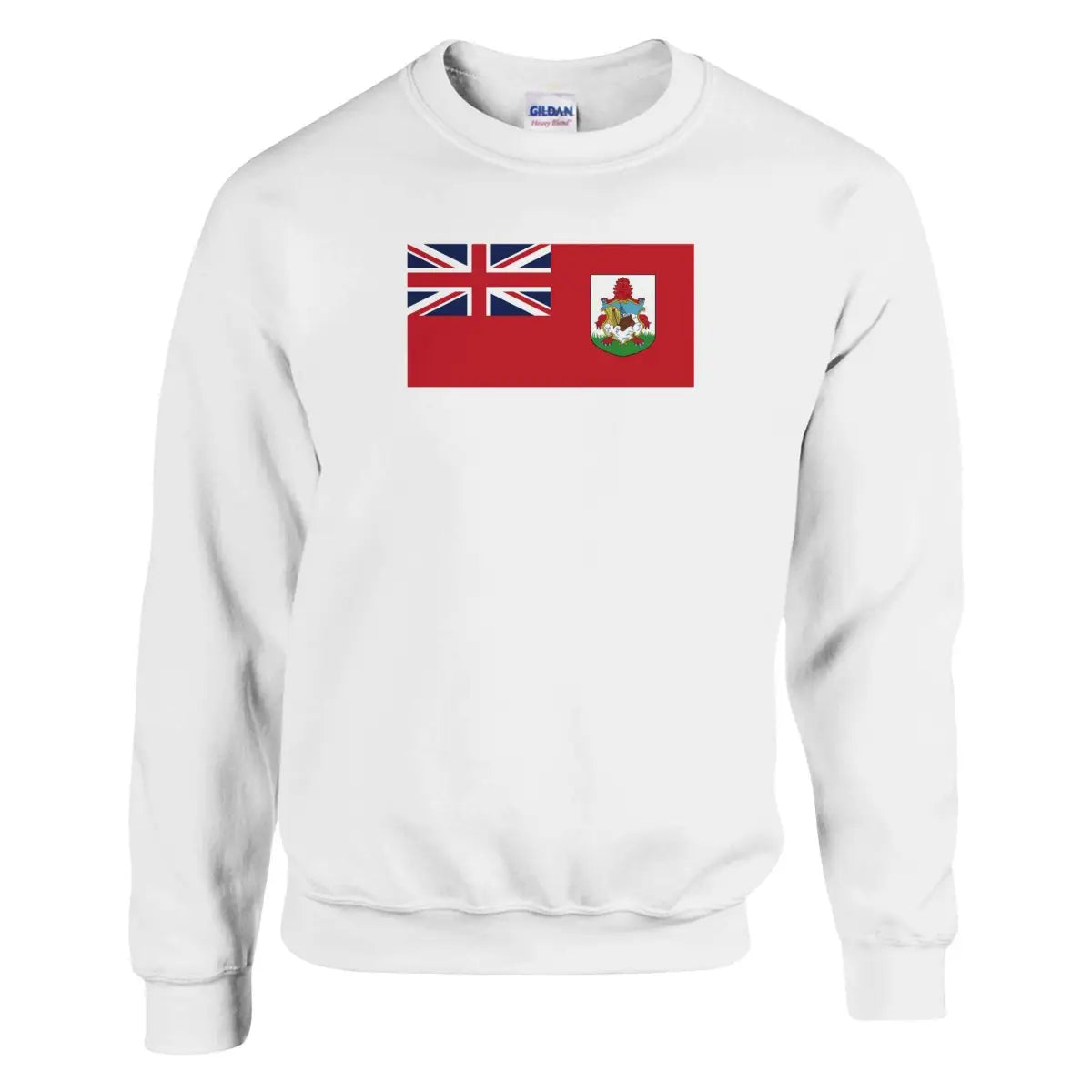 Sweat-shirt Drapeau des Bermudes - Pixelforma 